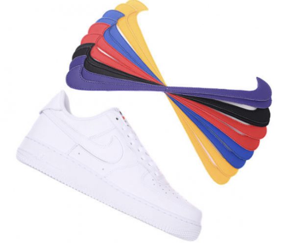 nike air force 1 swoosh intercambiable